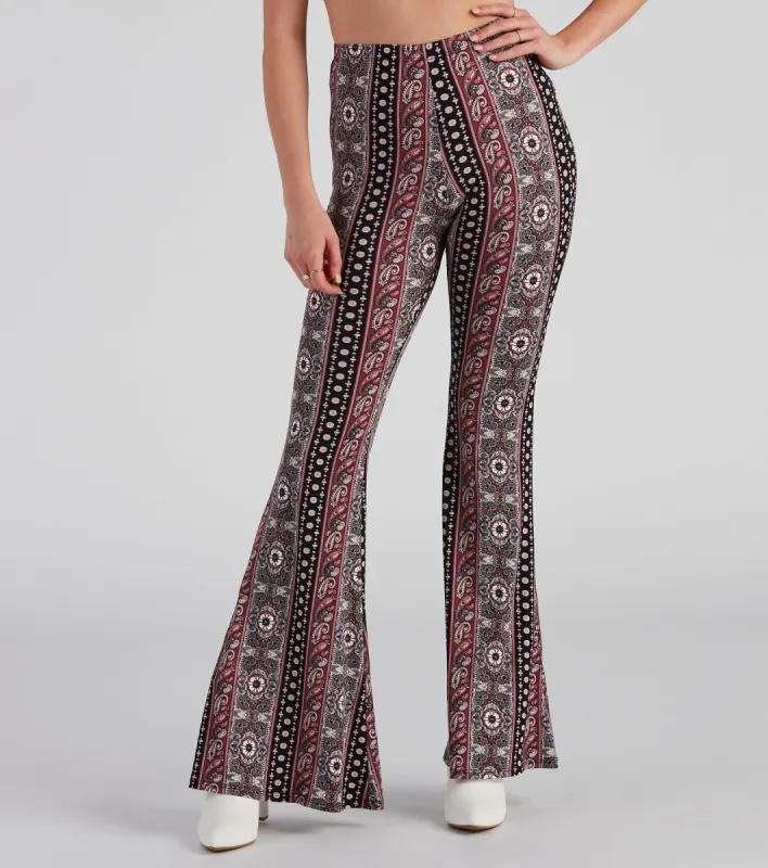 Chill Factor Paisley Boho Pants sold by Windsor