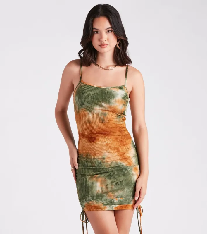 Finders Keepers Tie Dye Mini Dress sold by Windsor
