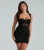 Signature Chic Corset Bodycon Mini Dress sold by Windsor