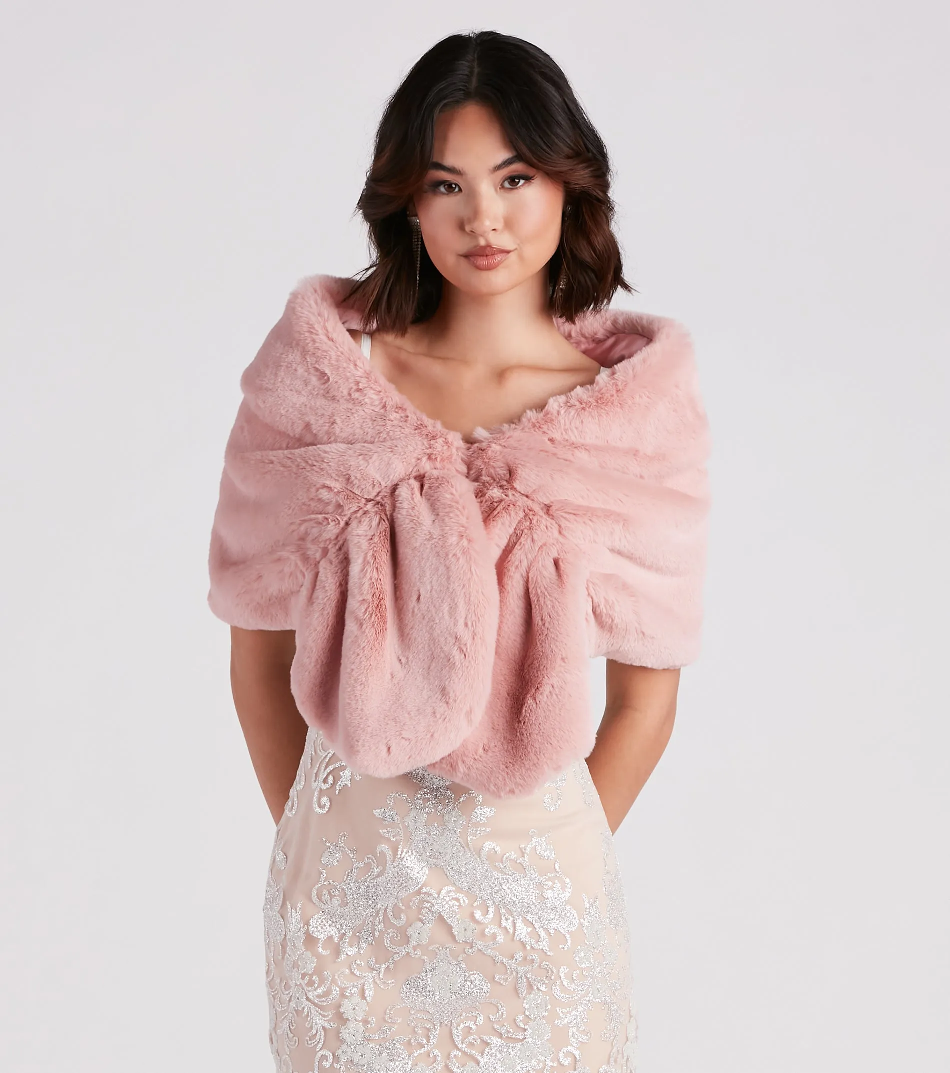 CLEARANCE - So Luxe Faux Fur Wrap sold by Windsor