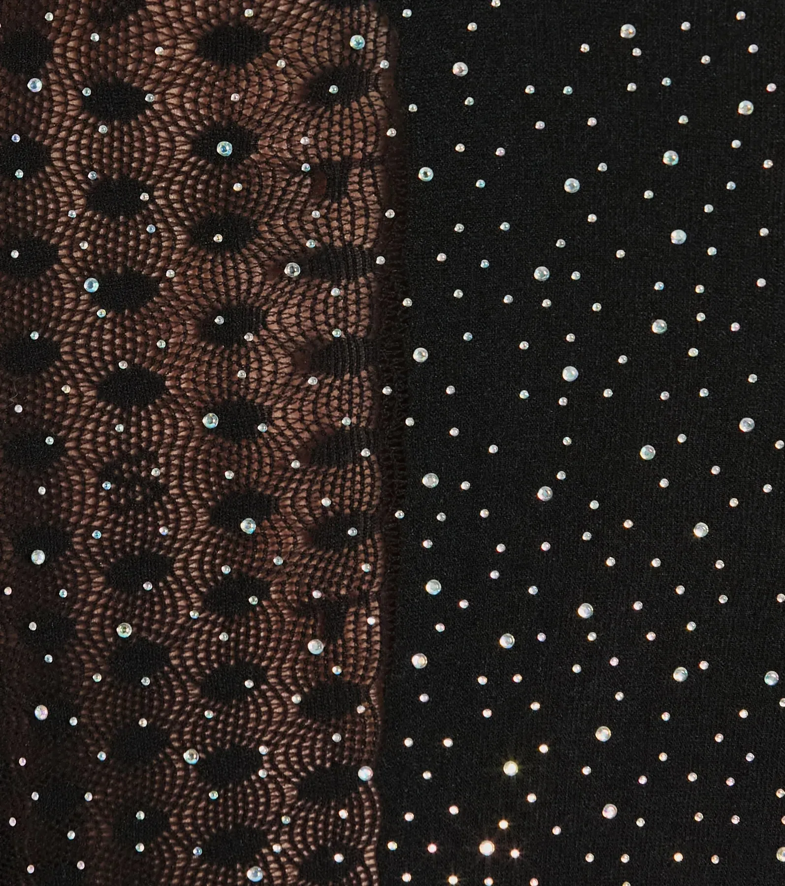 Sultry Glitz Rhinestone Mesh Bodycon Mini Dress sold by Windsor product image thumbnail 4