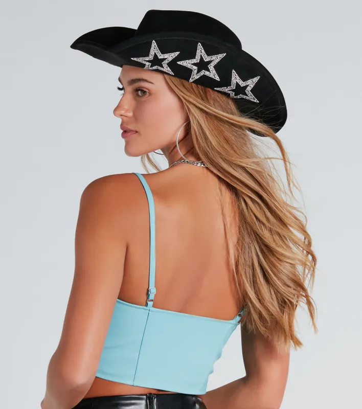 Star Spangled Glam Cowboy Hat sold by Windsor