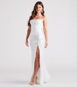 PLACEHOLDER - Gabrielle Formal Sequin Long Dress sold by Windsor