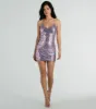 She's The Gift Strappy Back Sequin Party Dress sold by Windsor