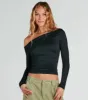 Looking Flawless Smooth Off-The-Shoulder Top sold by Windsor