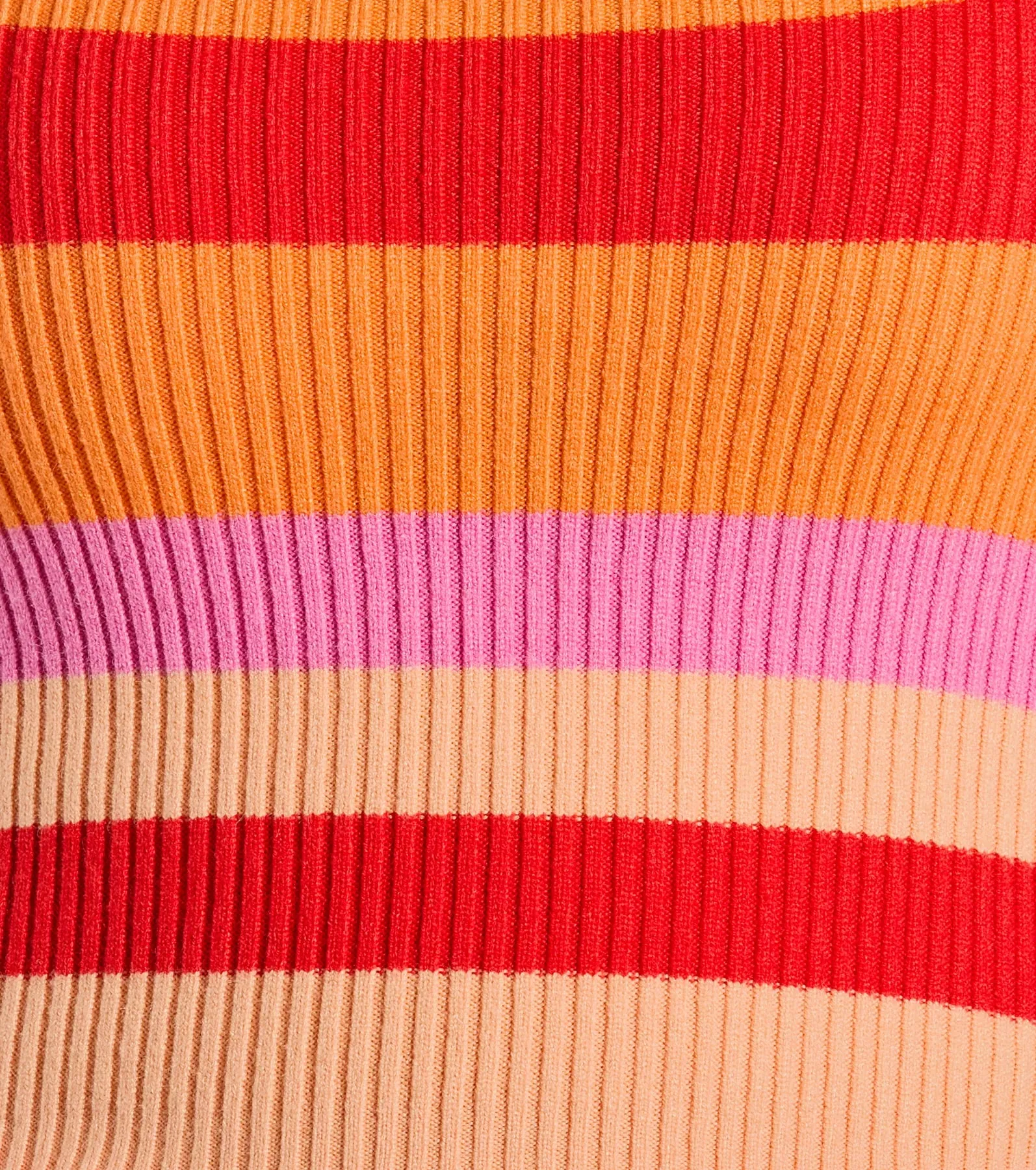 Stripe With It Halter Ribbed Knit Crop Top sold by Windsor product image thumbnail 4