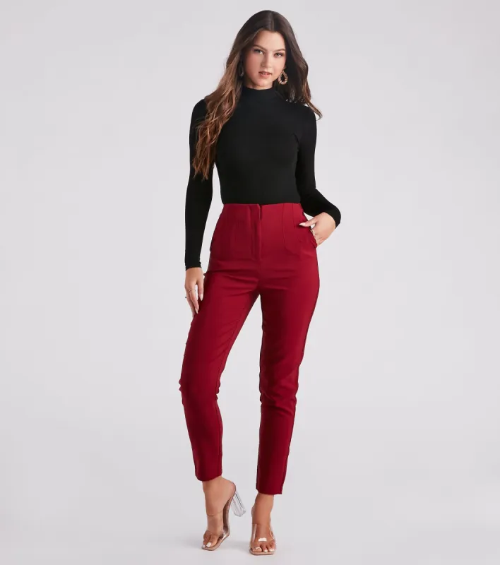 Tapered And Chic Trouser Pants sold by Windsor