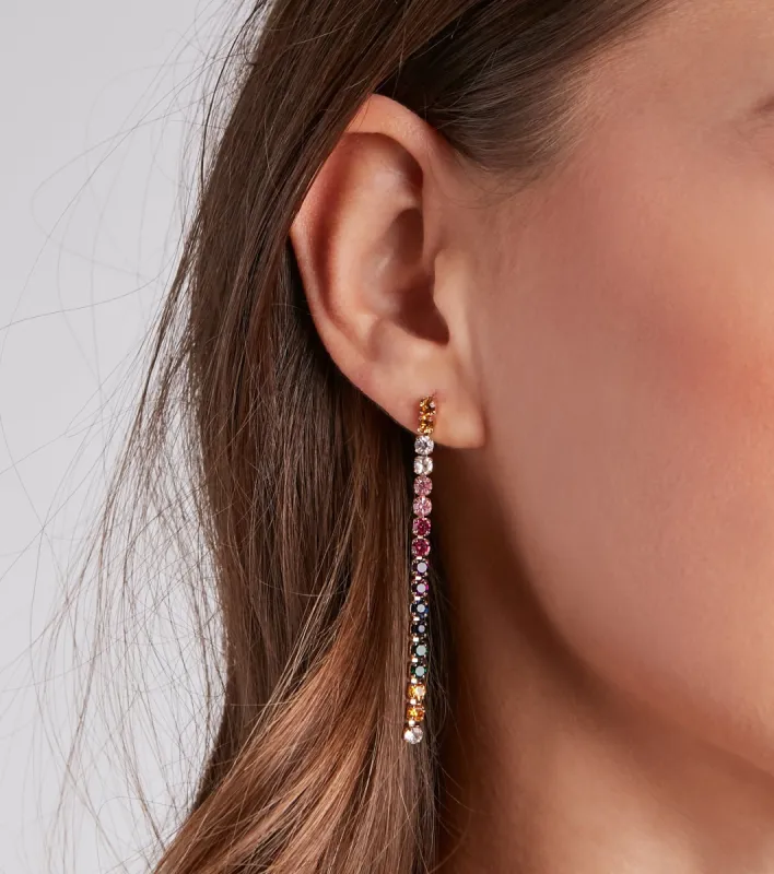 Trendy Luxe Gemstone Earrings Set sold by Windsor