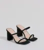 Evening Look Strappy Nubuck Block Heels sold by Windsor