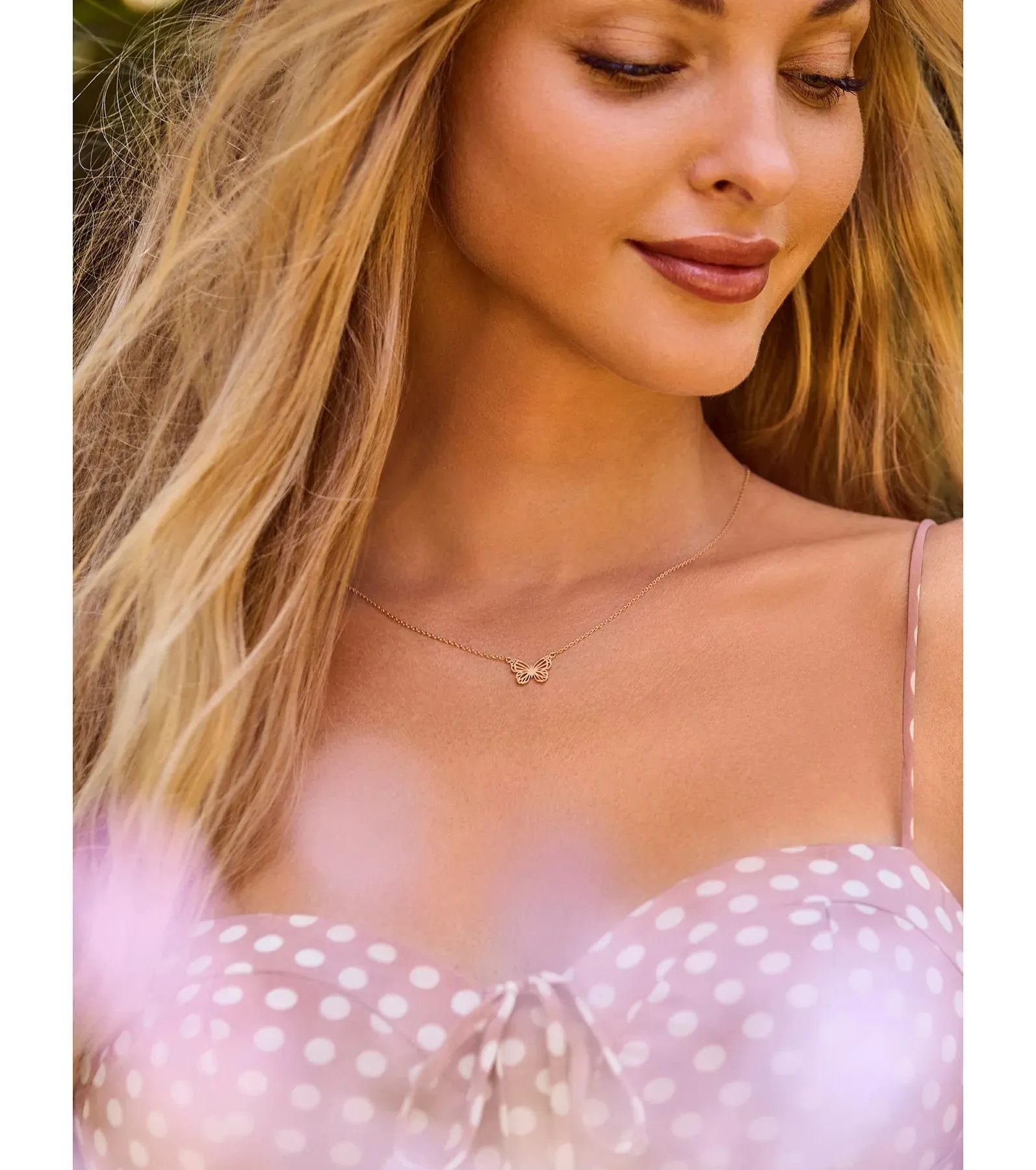 Social Butterfly Charm Necklace sold by Windsor product image thumbnail 3