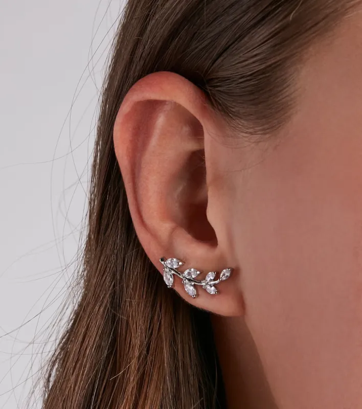 Sparkly Perfection Cubic Zirconia Ear Crawlers sold by Windsor