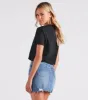 Backstage Babe Graphic Crop Tee sold by Windsor