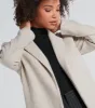 Always A Classic Faux Wool Trench Coat sold by Windsor