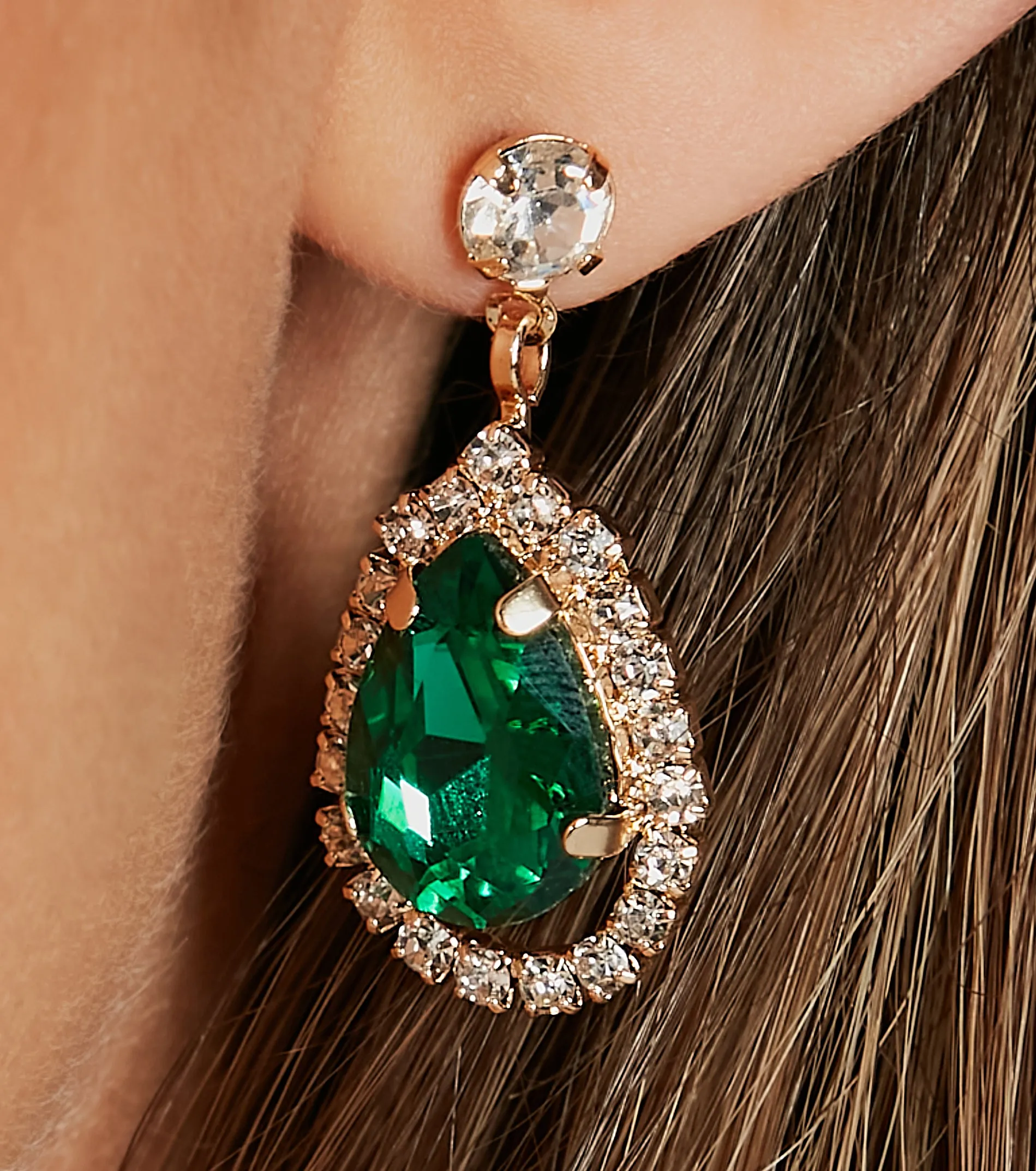 Exude Elegance Rhinestone And Gemstone Jewelry Set sold by Windsor product image thumbnail 3