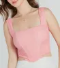 Flirty Vibes Ruched Lace Corset Top sold by Windsor