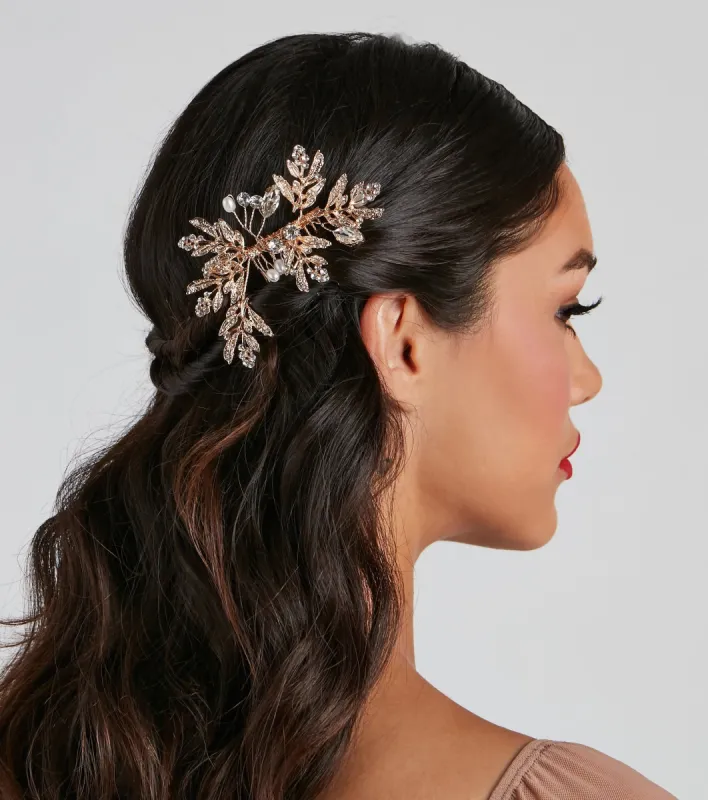 Mother Nature Leaf Hair Comb sold by Windsor