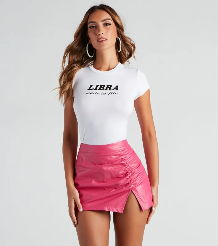 Libra Knit Graphic Tee sold by Windsor