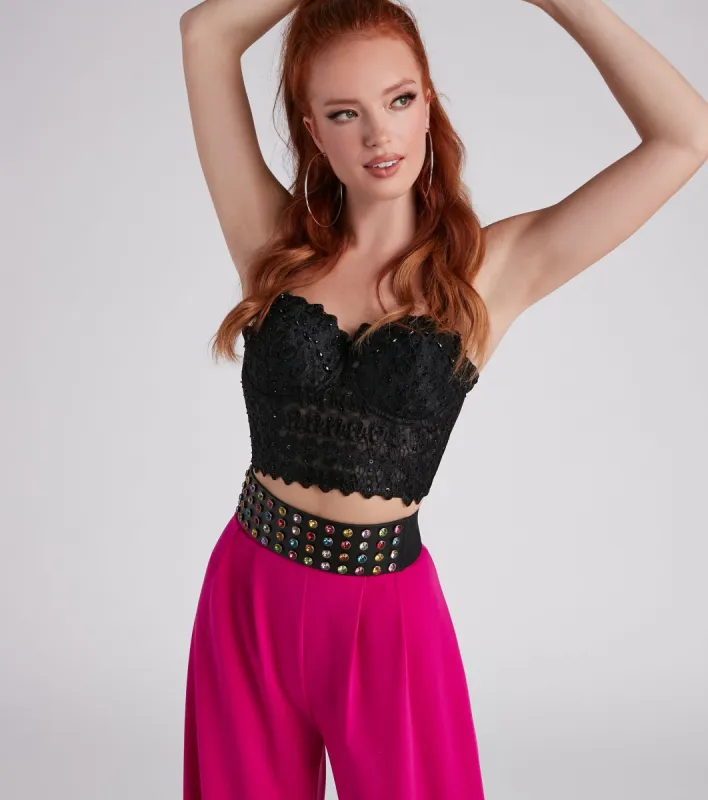 Stylish Shimmer Gemstone Belt sold by Windsor