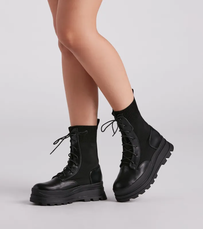 Stomping Ground Combat Booties sold by Windsor