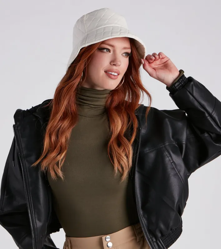 City Strolls Quilted Bucket Hat sold by Windsor