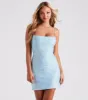 Shimmer Sequin Strappy Mini Dress sold by Windsor