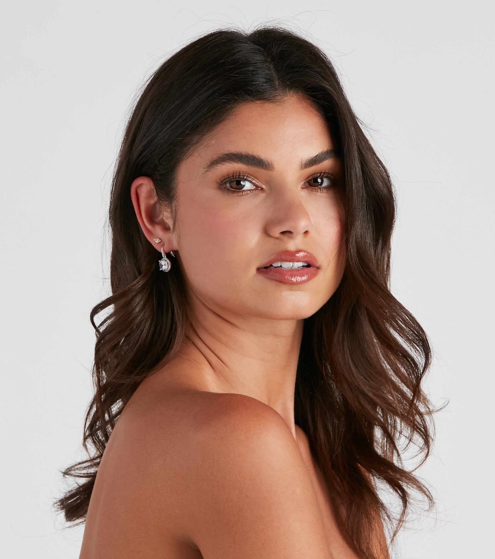 Long For Sparkle CZ Earrings sold by Windsor