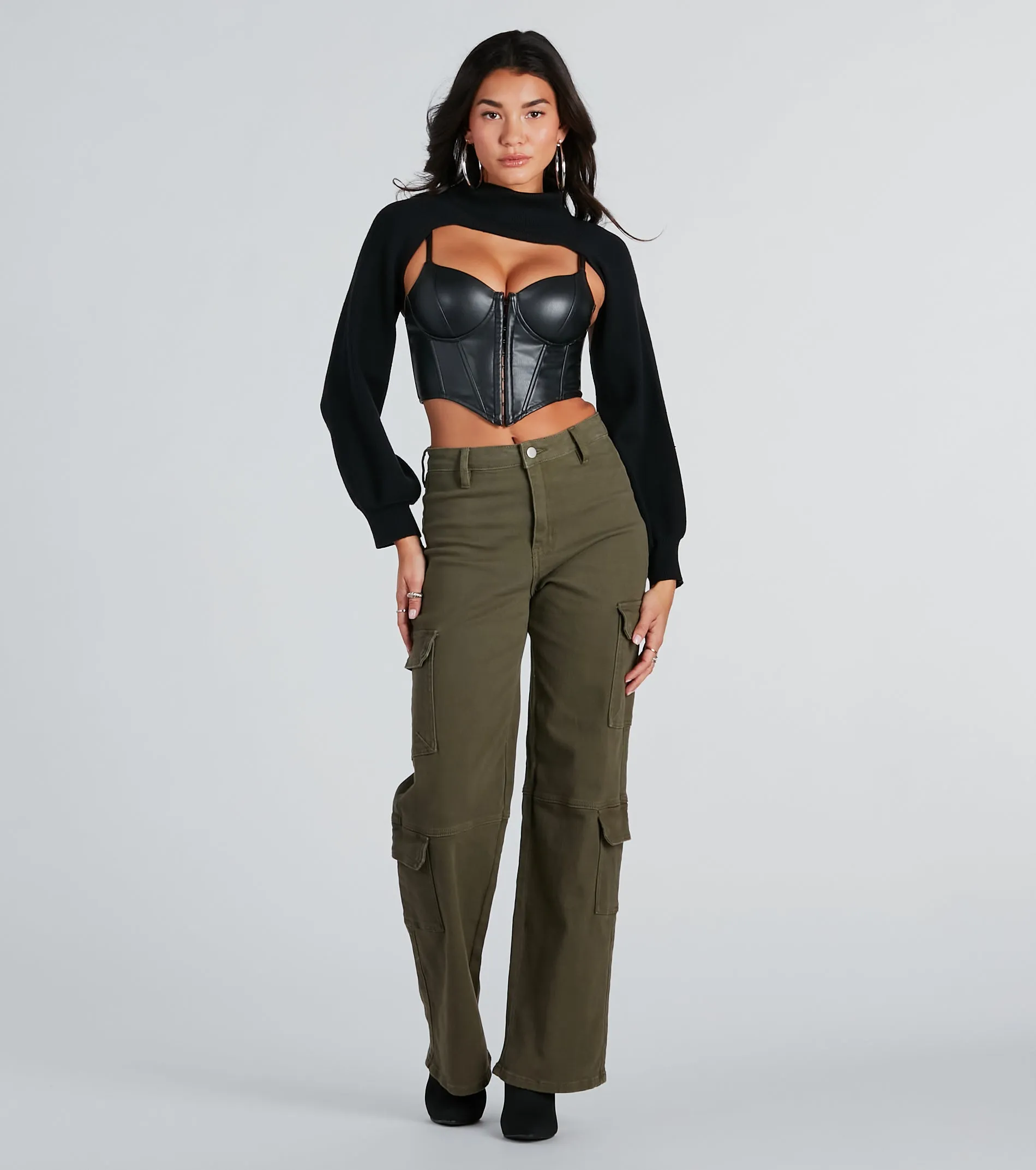 Stay Cozy Turtleneck Sweater Topper sold by Windsor product image thumbnail 4