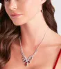 Regal Vibes Gemstone Necklace And Earrings Set sold by Windsor