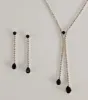 Elegant Glitz Rhinestone Necklace And Earrings Set sold by Windsor