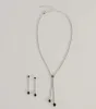 Elegant Glitz Rhinestone Necklace And Earrings Set sold by Windsor