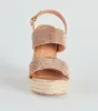 Vacay Luxe Rhinestone Espadrille Wedges sold by Windsor