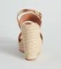 Vacay Luxe Rhinestone Espadrille Wedges sold by Windsor