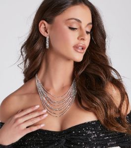 Glam By Design Necklace And Earrings sold by Windsor