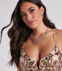 Glam By Design Necklace And Earrings sold by Windsor