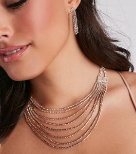 Glam By Design Necklace And Earrings sold by Windsor