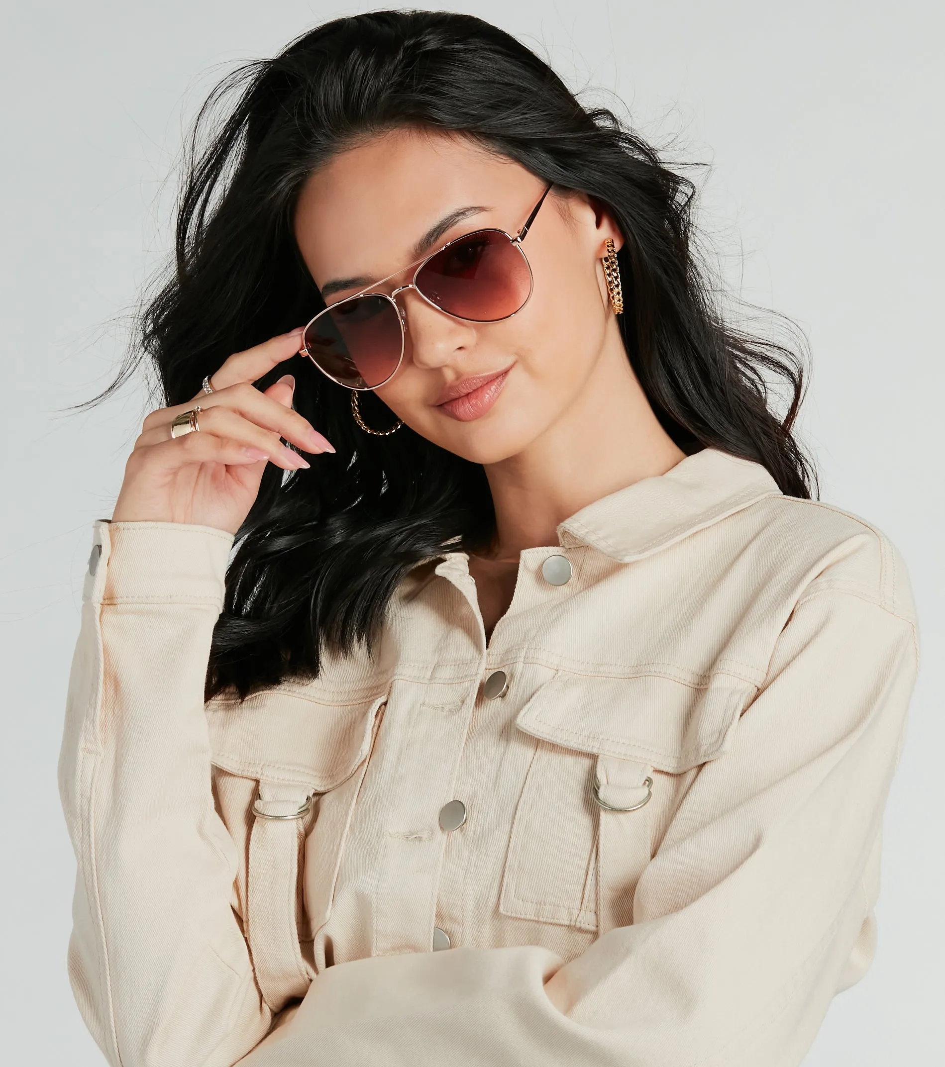 Instant Classic Aviator Sunglasses sold by Windsor