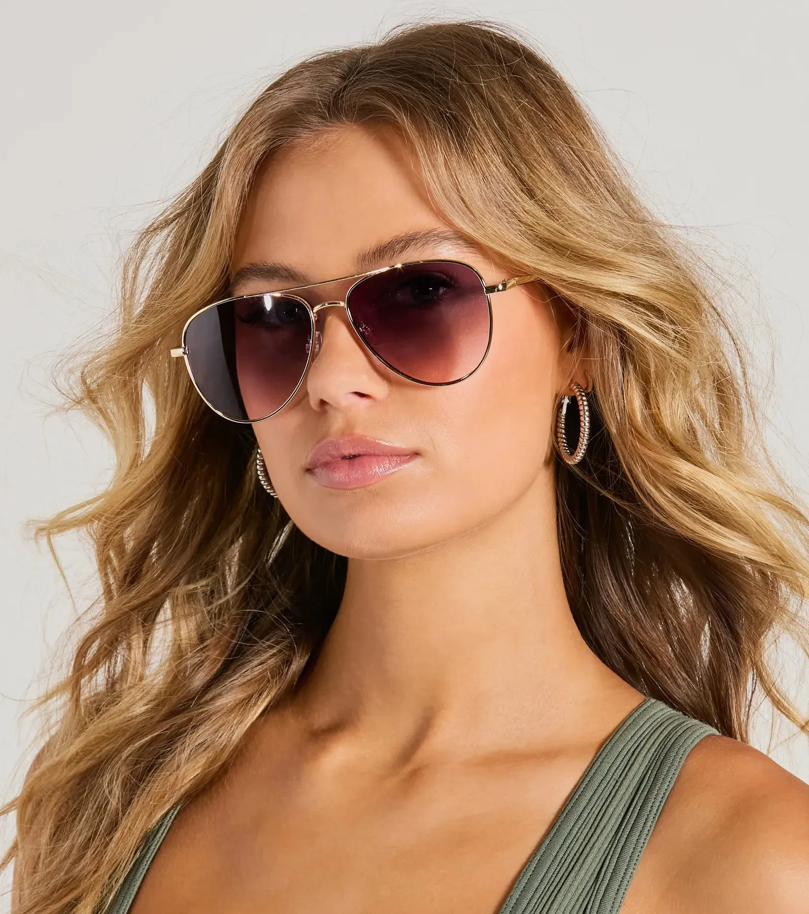 Instant Classic Aviator Sunglasses sold by Windsor product image thumbnail 2