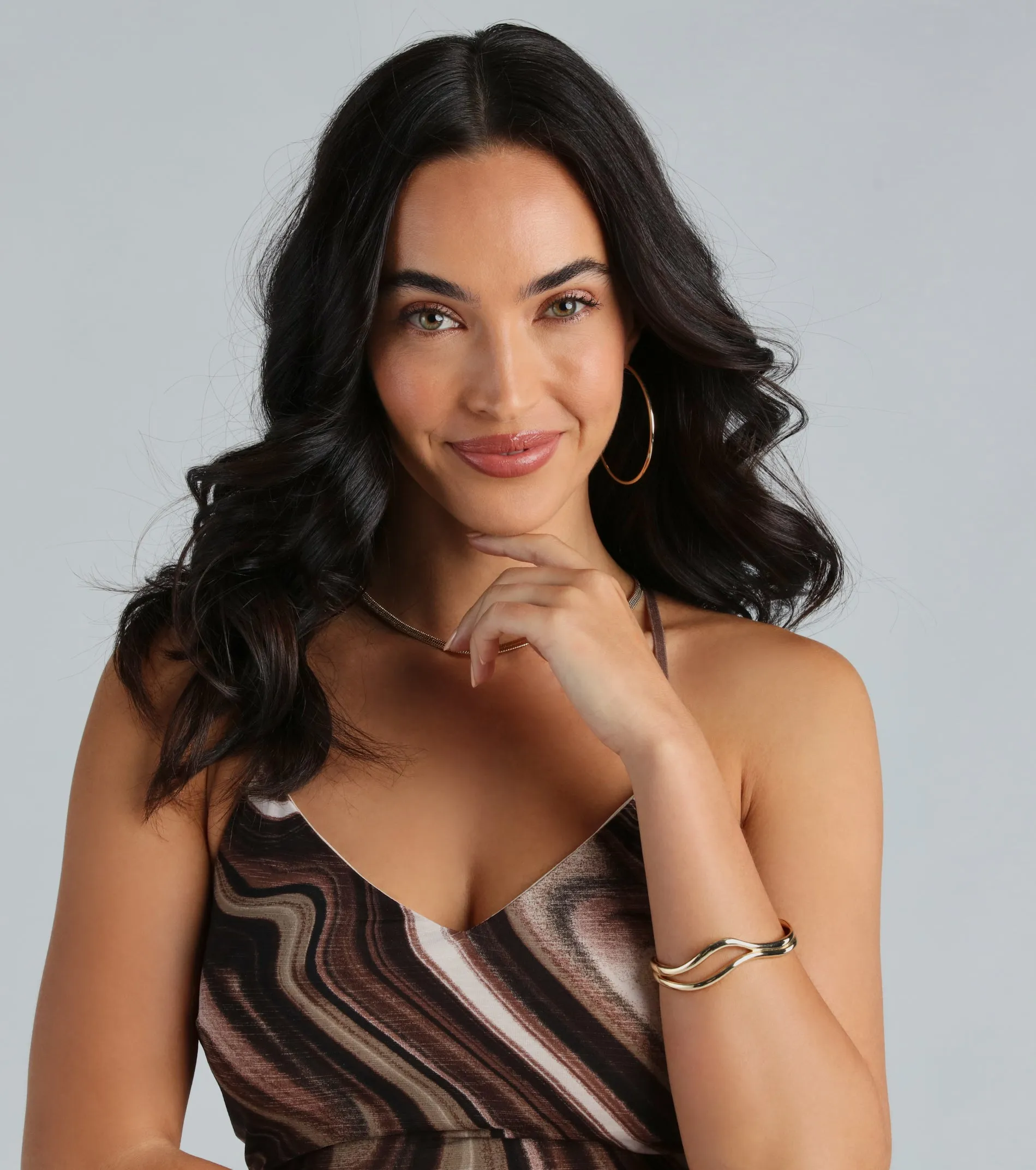 Trendy Find Curved Cuff Bracelet sold by Windsor