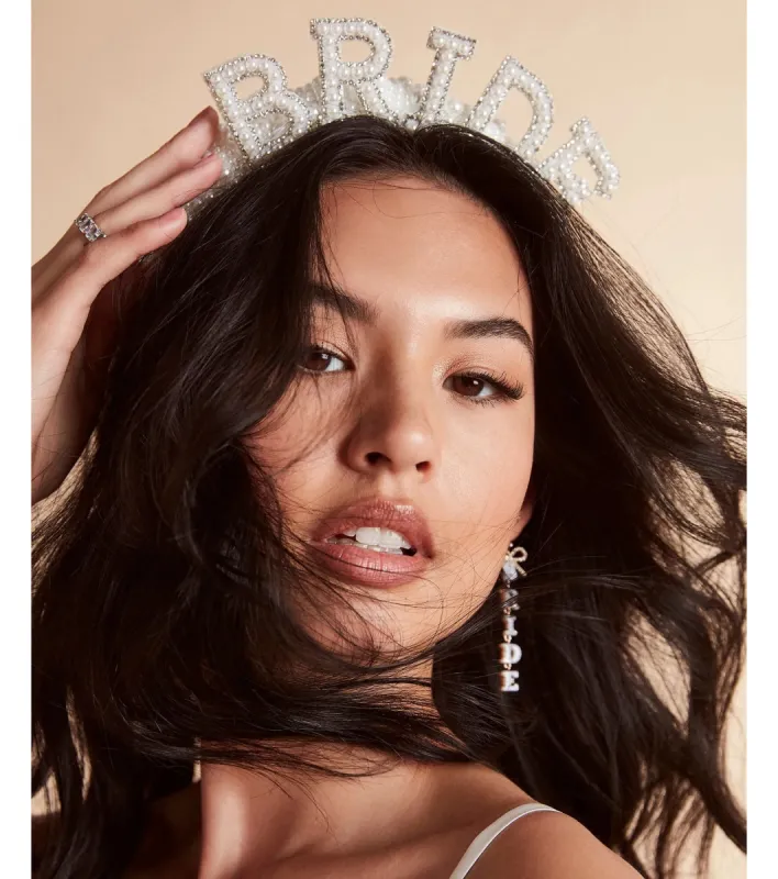 Faux Pearl Bride Headband sold by Windsor