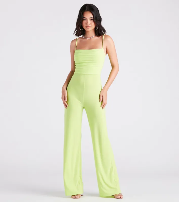 Electric Nights Sleeveless Wide-Leg Jumpsuit sold by Windsor