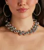 Turn Heads Beaded Choker Necklace sold by Windsor