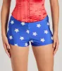 Lady Justice Star Print Hot Shorts sold by Windsor