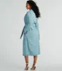 Most Coveted Belted Denim Trench Coat sold by Windsor