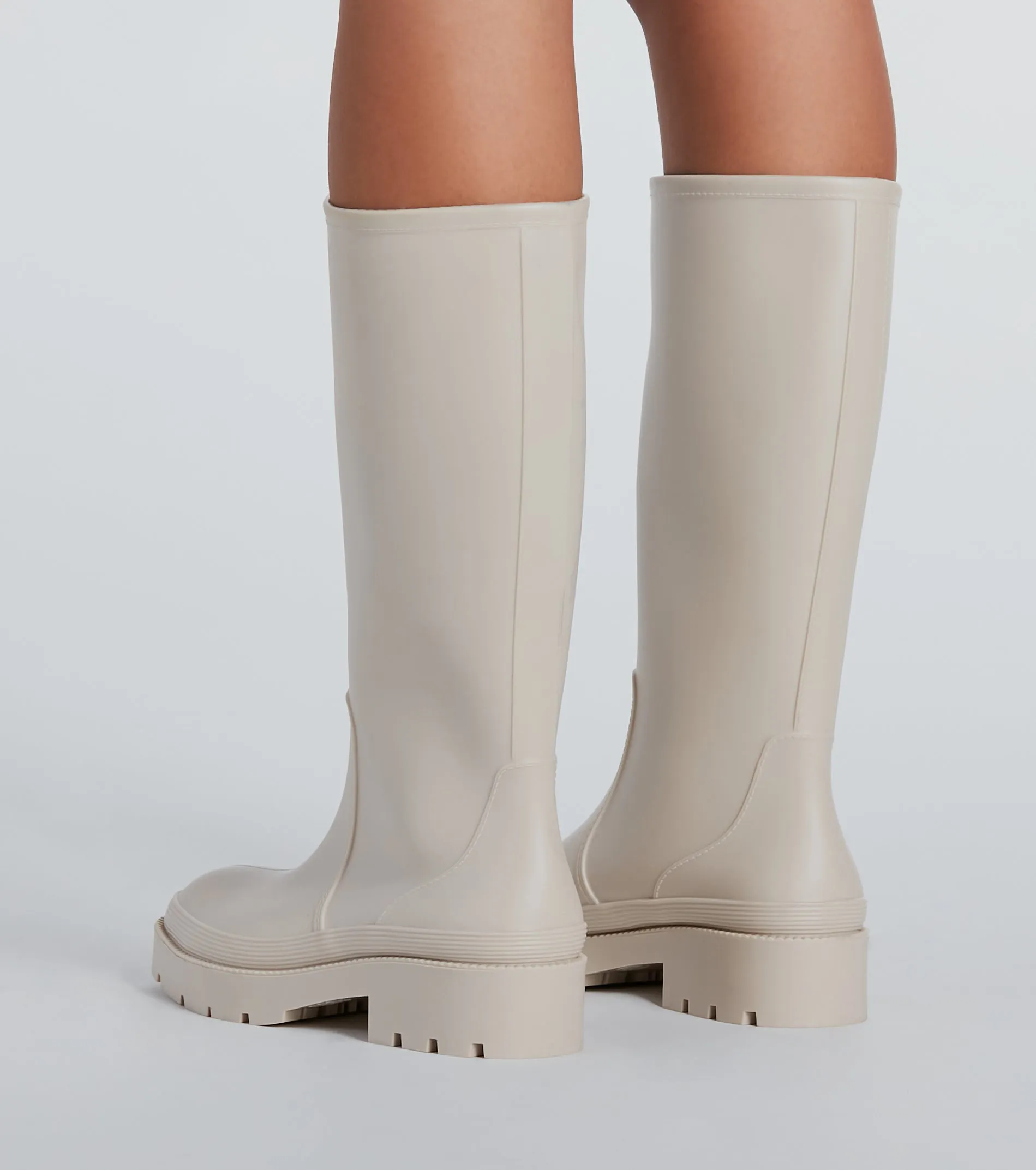 Trendy Statement Platform Under-The-Knee Boots sold by Windsor product image thumbnail 4