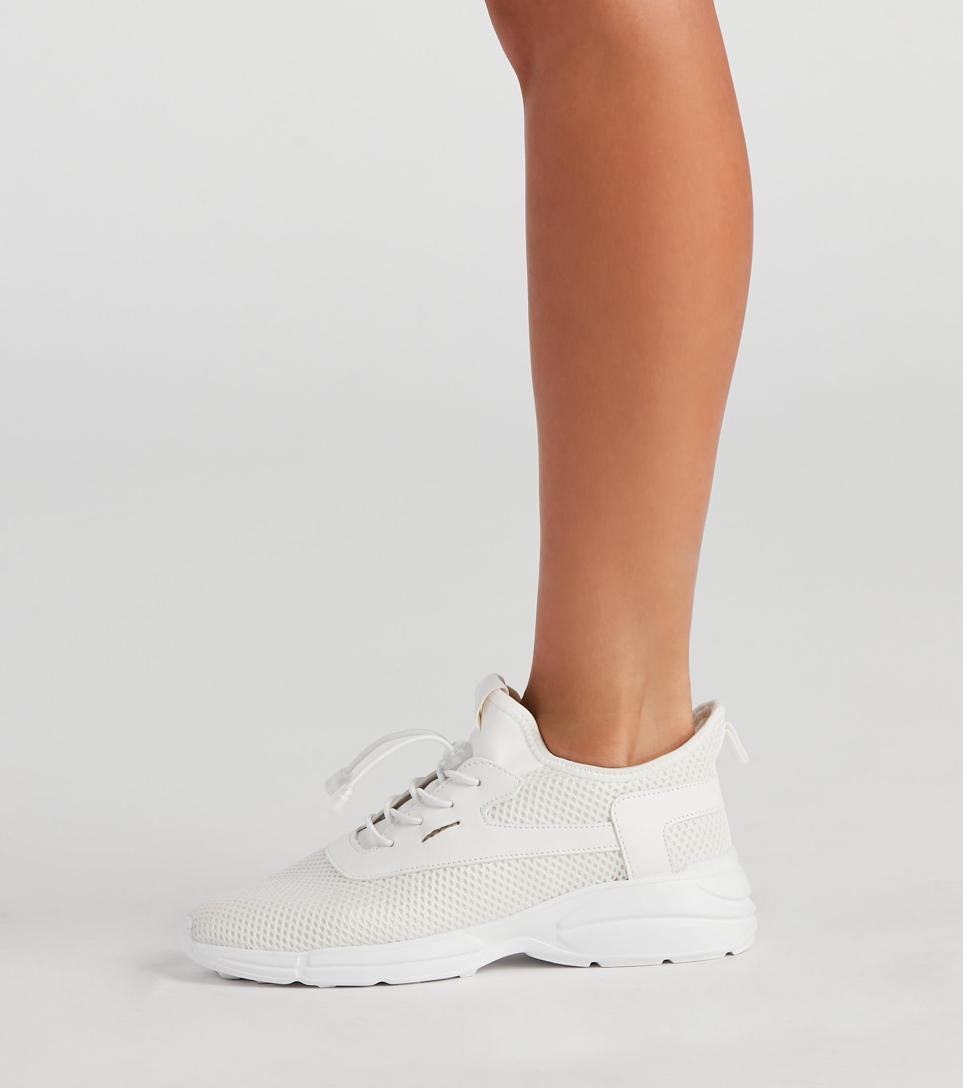 Casual Cool-Girl Vibes Knit Sneakers sold by Windsor product image thumbnail 3