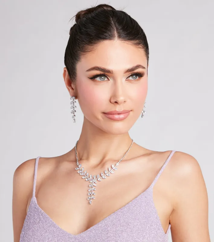 Dainty And Divine Necklace And Earrings Set sold by Windsor
