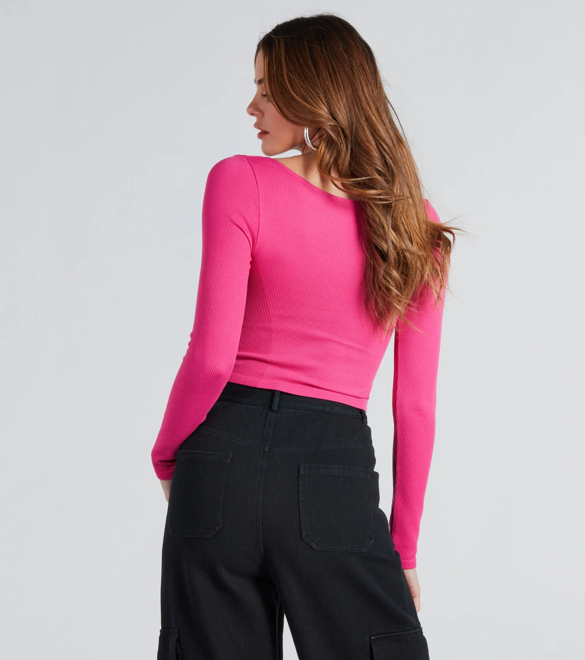 Flawless Energy Long Sleeve Crop Top sold by Windsor product image thumbnail 2