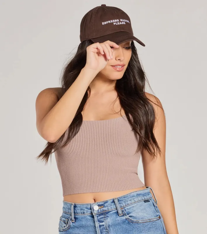 Espresso Martini Please Baseball Cap sold by Windsor