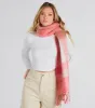 Warm Embrace Plaid Fringe Scarf sold by Windsor