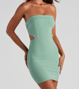 Classy Babe Crepe Mini Dress sold by Windsor